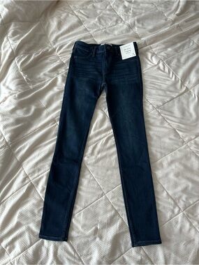 Abercrombie & Fitch Dark Indigo Skinny Jeggings